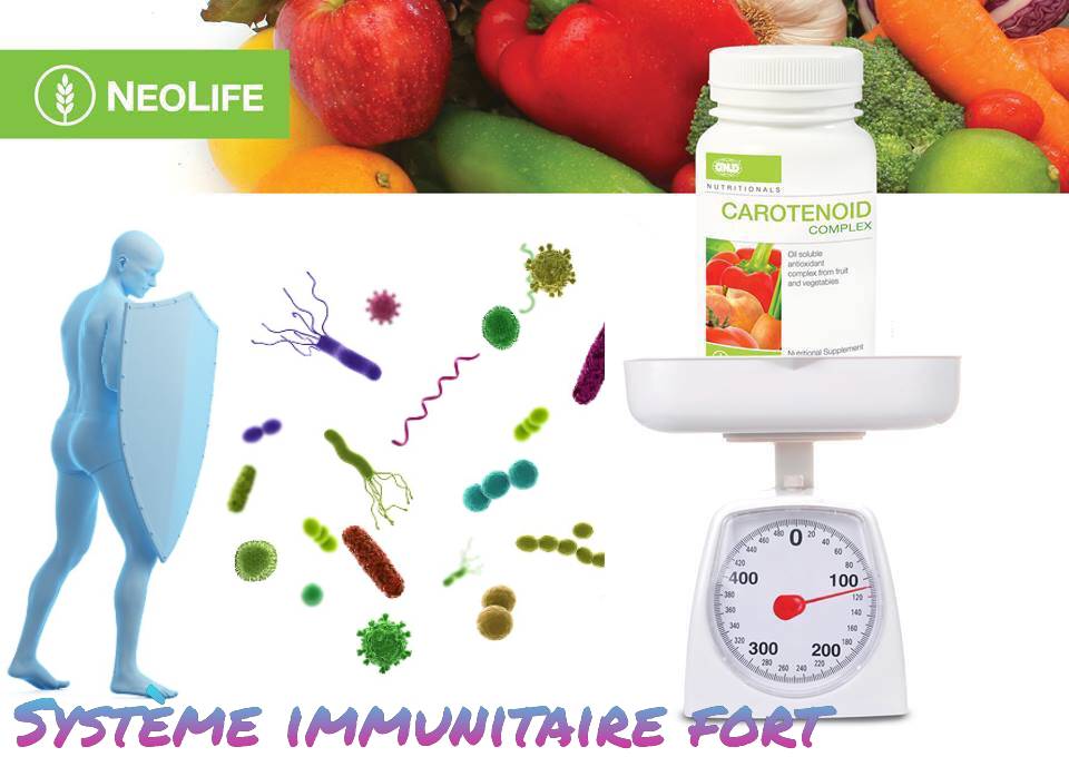 Carotenoid Complex GNLD NeoLife renforce la capacité immunitaire de 37 % en seulement 20 jours de consommation