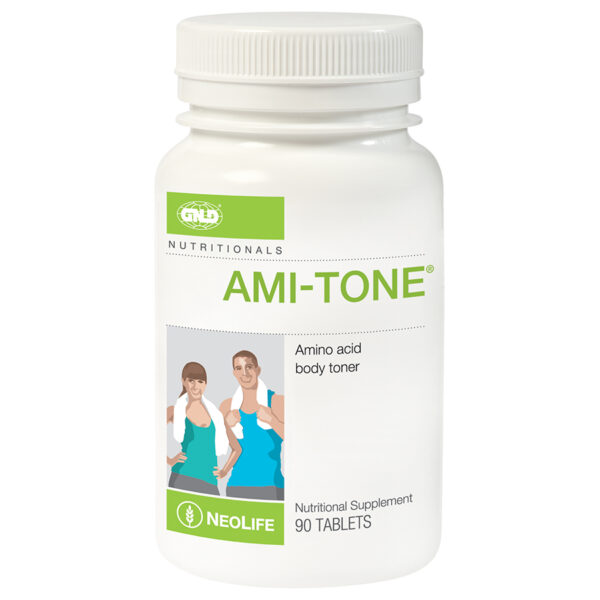 Ami-Tone Soutient et maintient le tonus musculaire maigre avec des acides aminés sous forme libre sélectionnés.