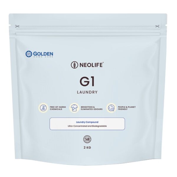 G1 Laundry G1 est une poudre de lessive micronisée, ultraconcentrée et puissante, non polluante, sans phosphate et biodégradable. Formulé pour être plus performant que la plupart des autres détergents, en particulier contre la saleté tenace et huileuse et pour le lavage en eau dure.