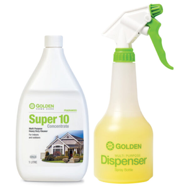 SUPER 10 – NETTOYANT TOUT USAGE est votre choix pour les travaux de nettoyage les plus difficiles.