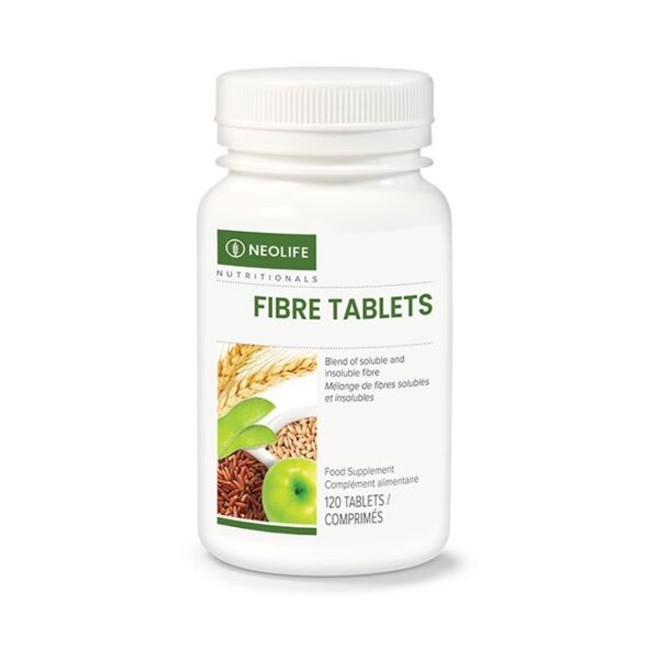 Fibre Tablets Contient une variété équilibrée de fibres solubles et insolubles.